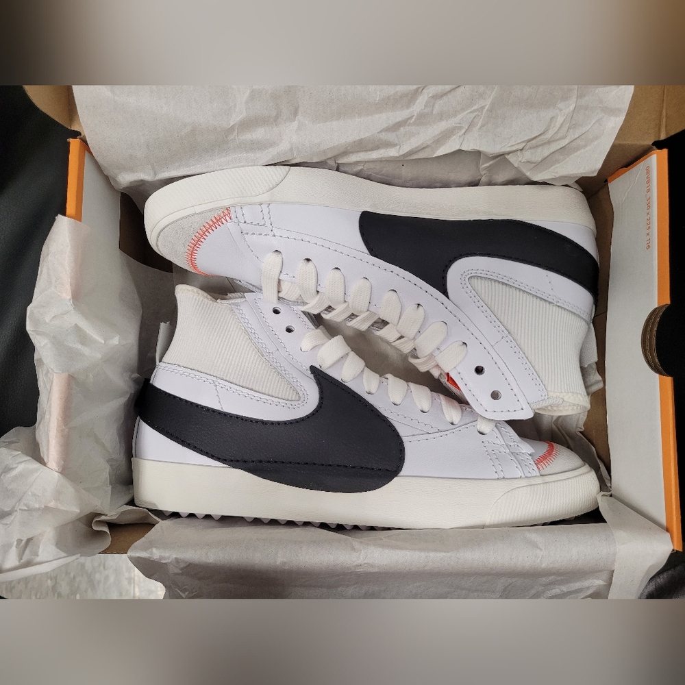 Nike Blazer Mid '77 Jumbo White Black Sail  Size 11